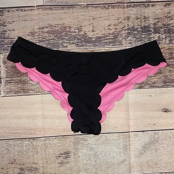 scalloped bikini bottoms victoria secret